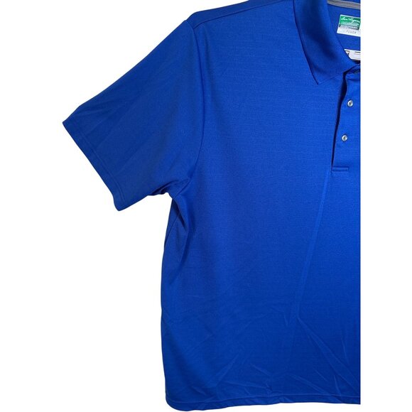 Ben Hogan Size 3X‎ Performance Power Air Royal Blue Pique Golf Polo Shirt NWOT - Picture 2 of 9